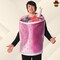 Adult Fruit Smoothie Cup Costume Halloween Foam Tunic Photorealistic Print Party Outfit